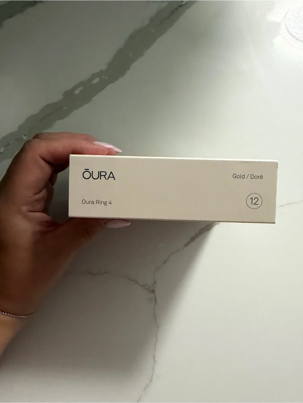 Oura Ring Gen 4 - Gold (Size 12)